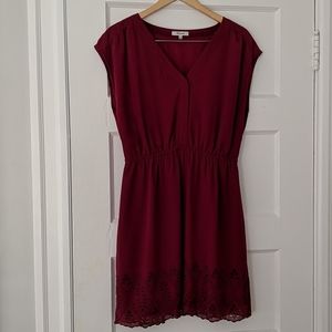Madewell Red Mini Dress